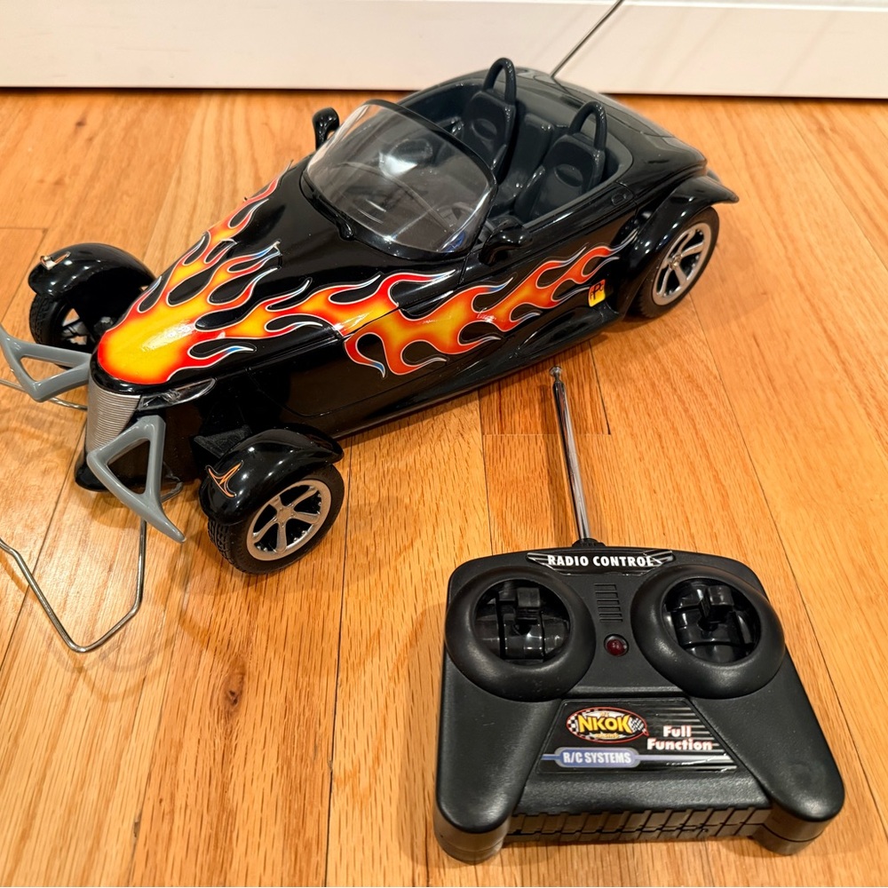 NKOK Remote Control Black and Orange Toy Car